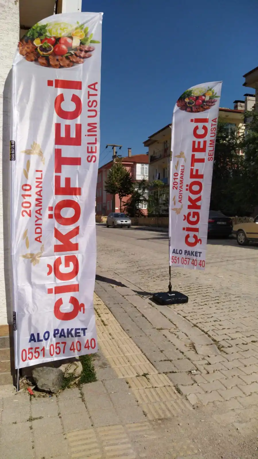 Çiğ Köfteci Yelken Bayrağı-24