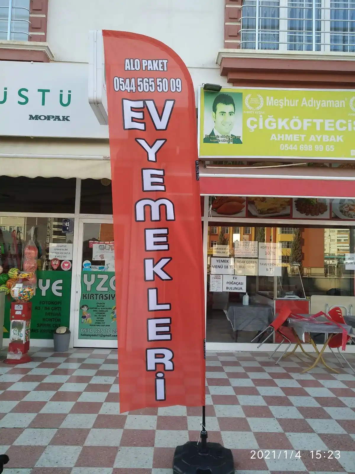 Lokanta Yelken Bayrağı-5