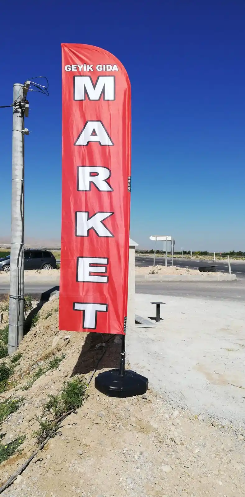 Market Yelken Bayrağı-1