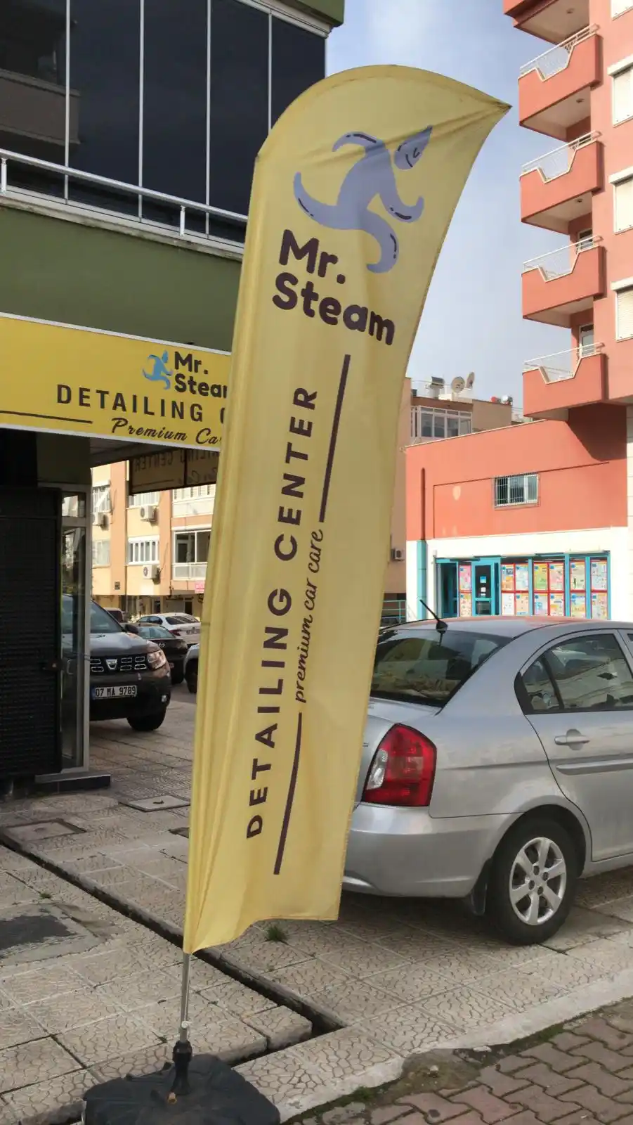 Oto Kuaför Yelken Bayrağı-7