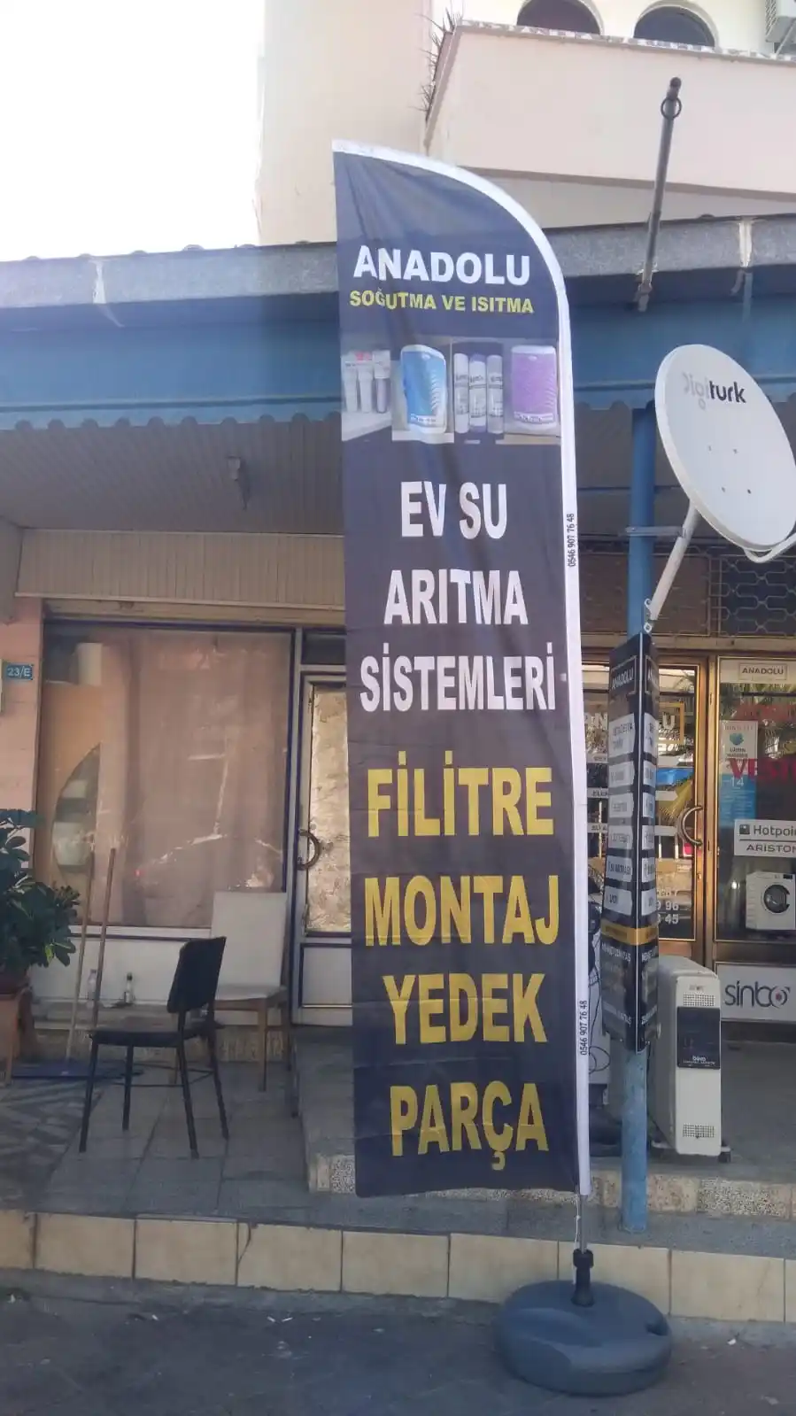 Su Arıtma Yelken Bayrağı-2